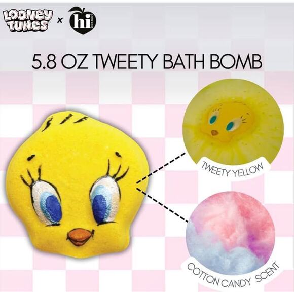 Tweety x Hi Peach Layne Bath Spa Box Gift Set - Picture 3 of 4